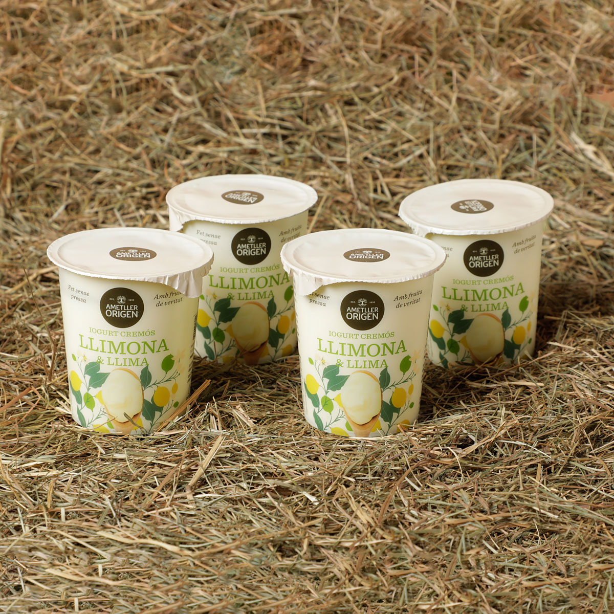 Iogurt cremós de llimona Ametller Origen 125g - 4u.