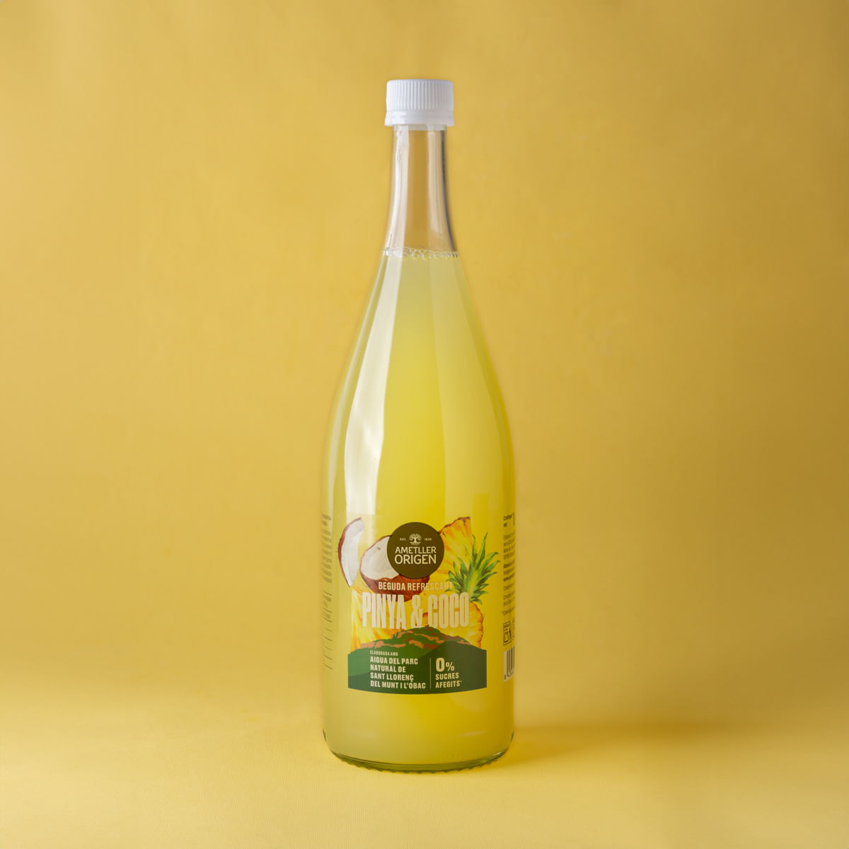 Refresc de pinya i coco zero Ametller Origen 1l