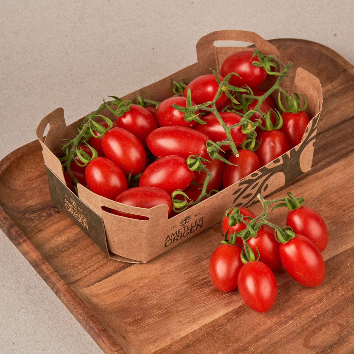 Tomàquet Cherry Pera de branca - safata 500g