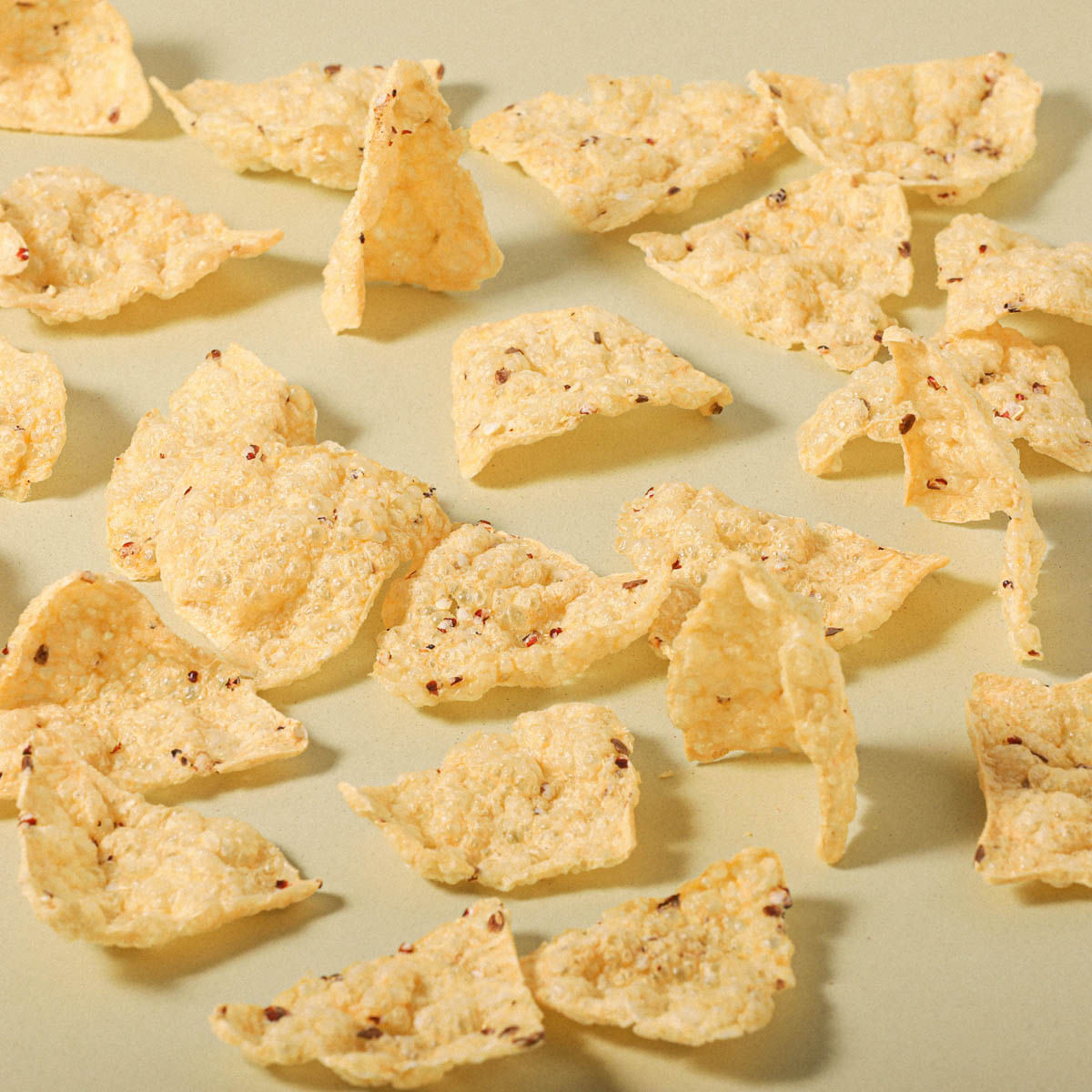Snacks vegans de llentia amb 3 quinoas i lli LA GRANJA  40g