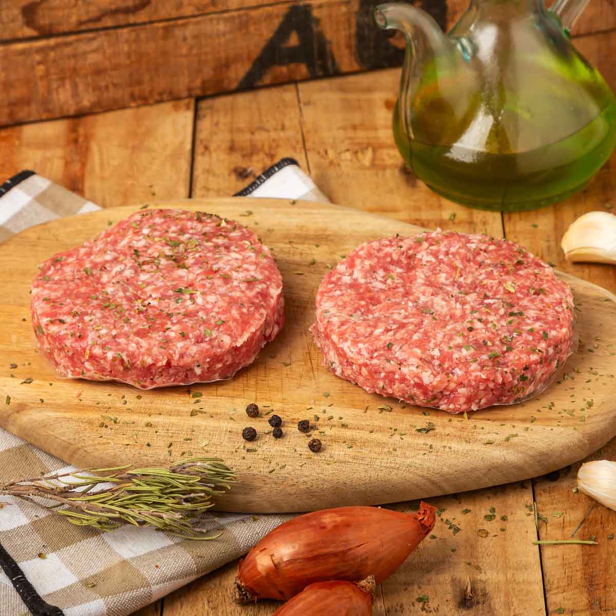 Burger mixta amb all i julivert Ametller Origen - 2u.