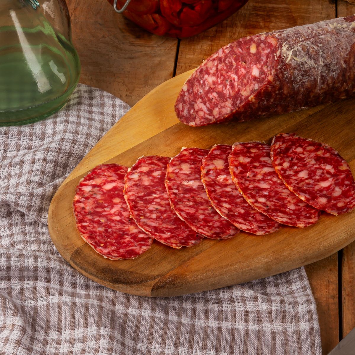 Salchichón de cebo 50% Ibérico Ametller Origen by Arnall