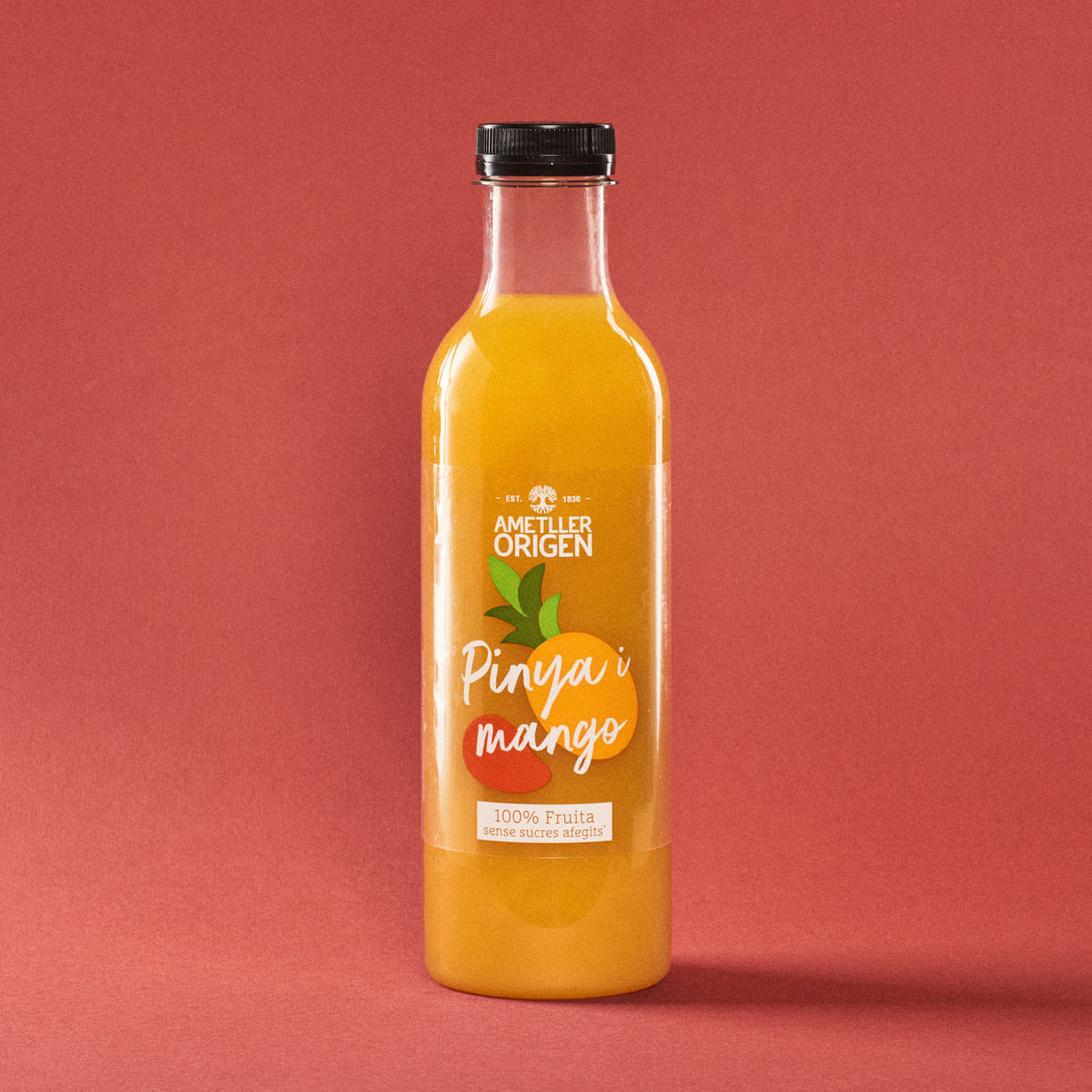 Suc refrigerat de pinya i mango Ametller Origen 750ml