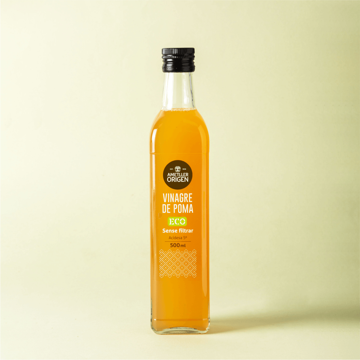 Vinagre de poma ecològic Ametller Origen 500 ml