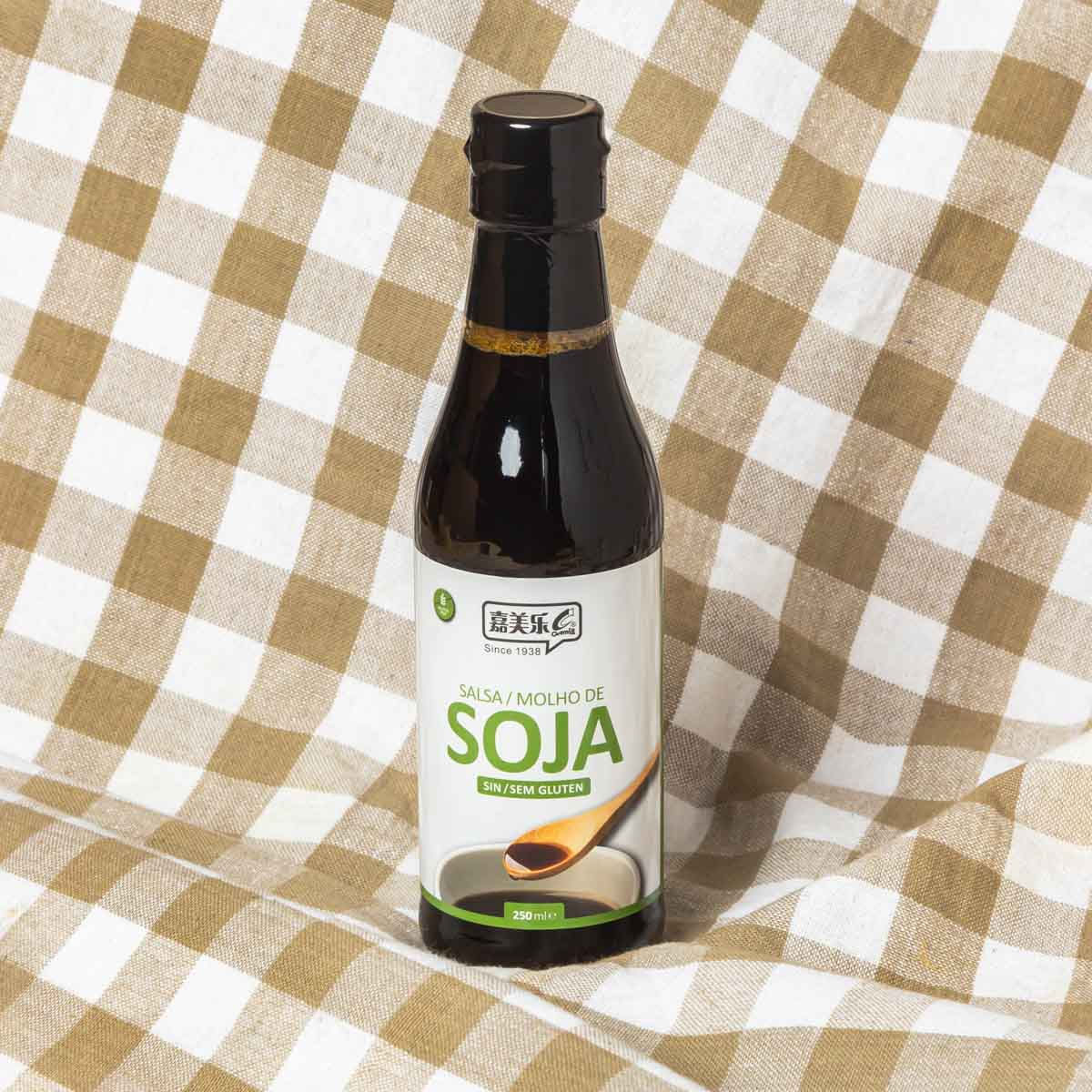 Salsa de soja sense gluten Camill 250 ml